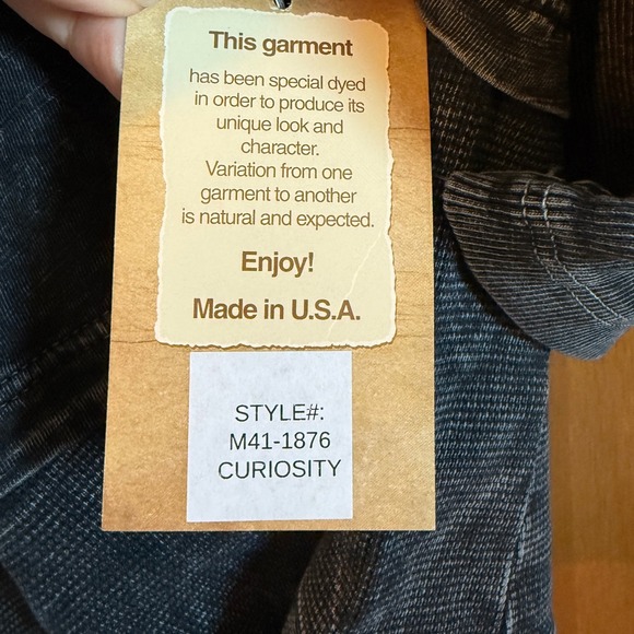 Jess & Jane XL Curiosity Top Asian  Dragonfly Tunic Women's Black Cotton - Picture 7 of 10